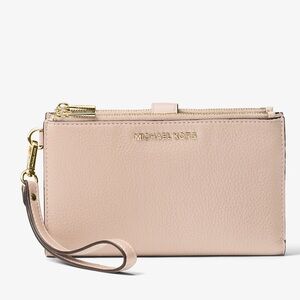 Michael Kors Blush Adele Leather Smartphone Wallet